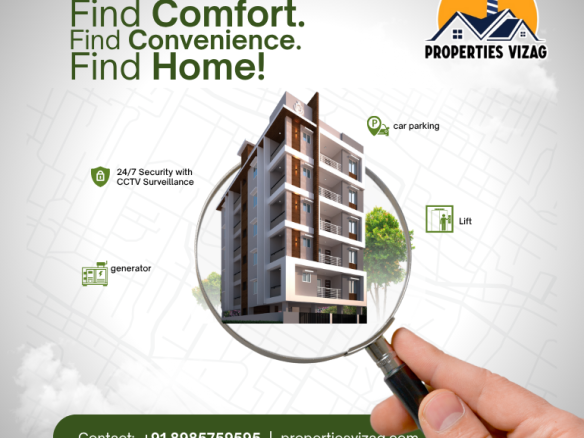 3 BHK Flat for Sale in Madhurawada